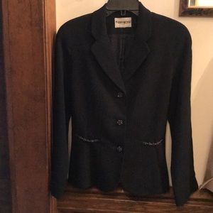 John Meyer Skirt Suit  size 10 (black)